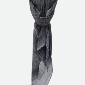 MOCHA ROSE SCARF IN HAND DYED CASHMERE