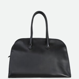ARDEN HANDBAG IN BLACK ITALIAN LEATHER