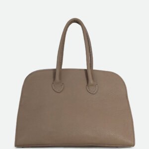 ARDEN HANDBAG IN FRENCH CALFSKIN TAUPE