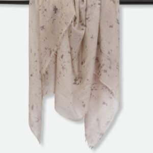 MALTED SCARF IN HAND DYED CASHMERE