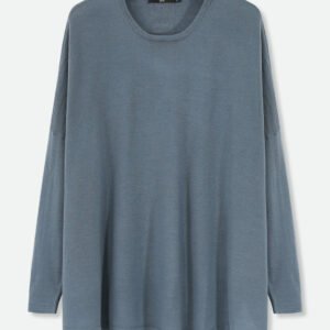 MATTEO OVERSIZED LONG SLEEVE CREW IN FINE ITALIAN MERINO
