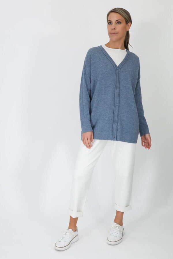 NELS BOYFRIEND CARDIGAN IN CASHMERE BLEND - Image 4