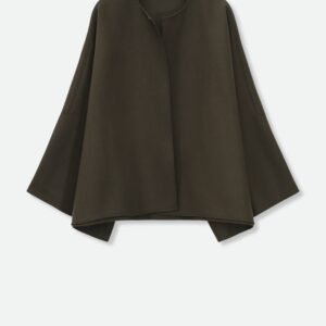 PELLERYN JACKET IN ITALIAN WOOL IN MILITARY GREEN