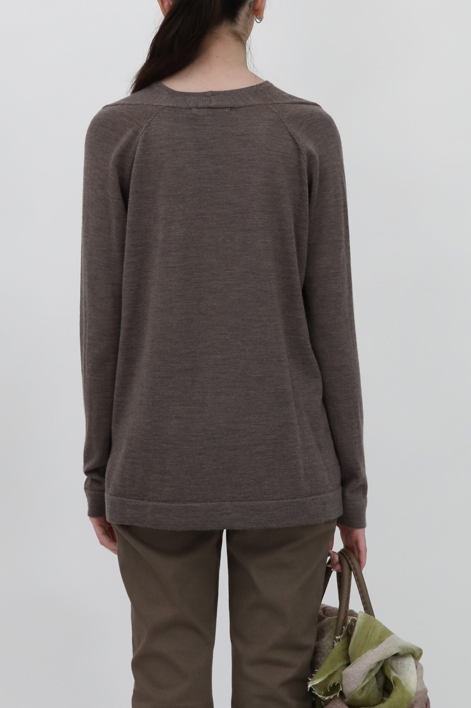 ROCHELLE TUNIC CREW IN FINE ITALIAN MERINO - Image 5